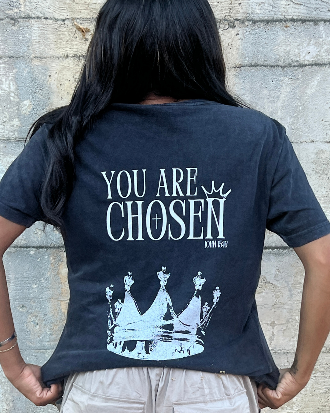 Chosen By the King (Mineral Wash Tee)