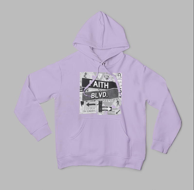 Black & White Faith Hoodie