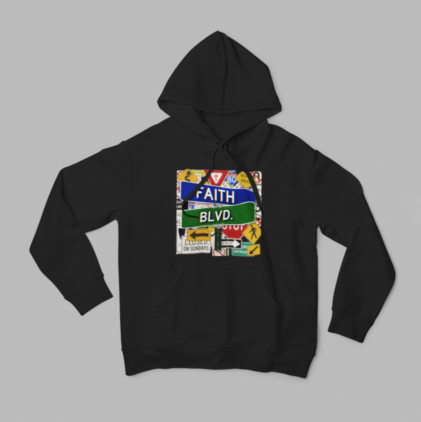 Faith Blvd. Box Hoodie (3 Colors)