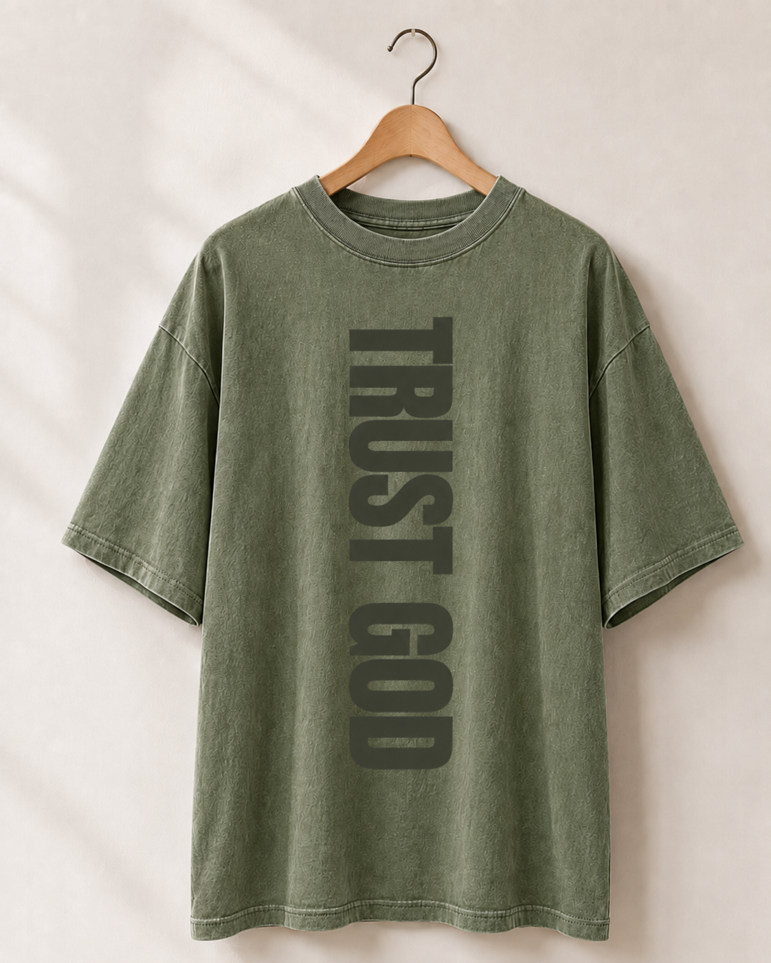Trust God | Mineral Wash Tee