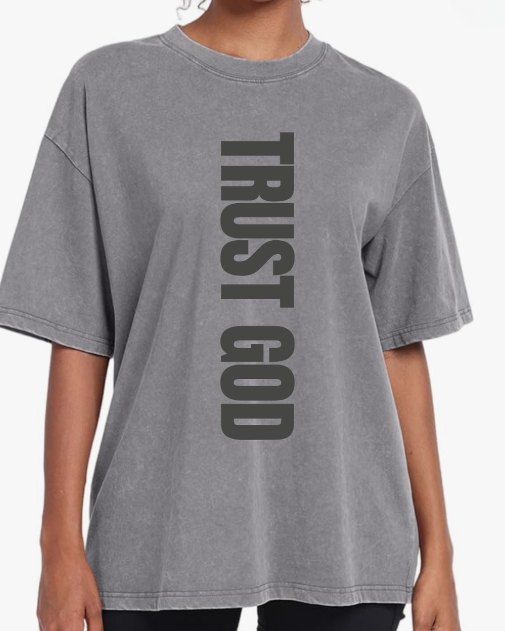 Trust God | Mineral Wash Tee